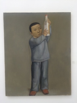 段建伟 《酒》 160×80cm 布面油画 2010 段建伟 《酒》 160×80cm 布面油画 2010