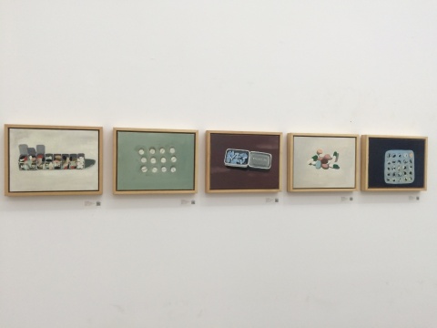 王敏 《我们都需要吃药》系列作品 布面油画 2013 王敏 《我们都需要吃药》系列作品 布面油画 2013