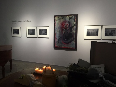 展览现场深濑昌久作品
展览现场深濑昌久作品