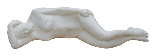 《雕塑》 5×140×43cm 汉白玉 2015
《雕塑》 5×140×43cm 汉白玉 2015