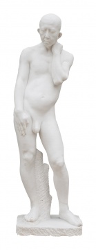 《雕塑》171×54×43cm 汉白玉 2015
《雕塑》171×54×43cm 汉白玉 2015