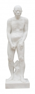 《雕塑》171×49×44cm 汉白玉 2015
《雕塑》171×49×44cm 汉白玉 2015