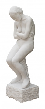 《雕塑》 146×40×46cm 汉白玉 2016 《雕塑》 146×40×46cm 汉白玉 2016