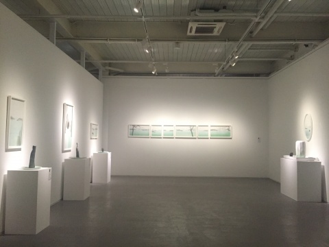 展览现场,沈岂厉作品
展览现场,沈岂厉作品