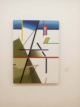 《哲学家系列之二》 布面油画 80cm×110cm 2011至2012年
《哲学家系列之二》 布面油画 80cm×110cm 2011至2012年