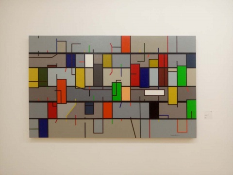 《生命独奏》 布面油画 180cm×110cm 2011年
《生命独奏》 布面油画 180cm×110cm 2011年