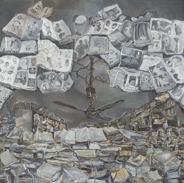 王顷 《电扇》 200×200cm布面油画 2016
王顷 《电扇》 200×200cm布面油画 2016