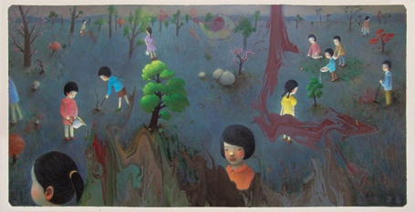 陈可《植树》,2014北京匡时秋拍中以212.75万元成交,刷新艺术家的个人拍卖纪录
陈可《植树》,2014北京匡时秋拍中以212.75万元成交,刷新艺术家的个人拍卖纪录