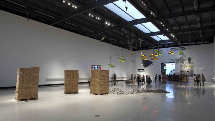 2014年红砖美术馆开馆展“太平广记”展览现场
2014年红砖美术馆开馆展“太平广记”展览现场