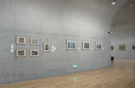“余友涵1973-1988作品展”展览现场
“余友涵1973-1988作品展”展览现场