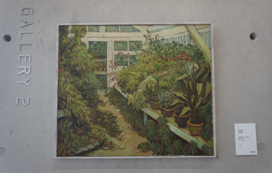 《庐山花房》70×60cm 布面油彩 1980
