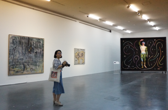展览现场绘画部分
展览现场绘画部分