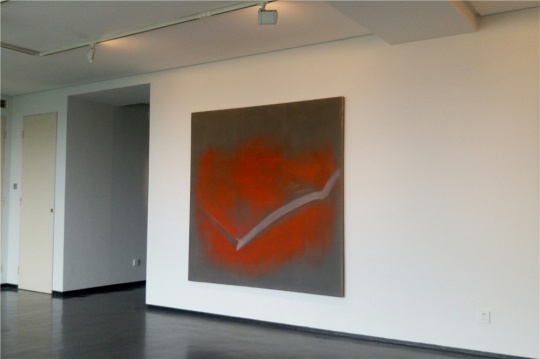 《红书》 180×180cm 布面油画 2015
《红书》 180×180cm 布面油画 2015