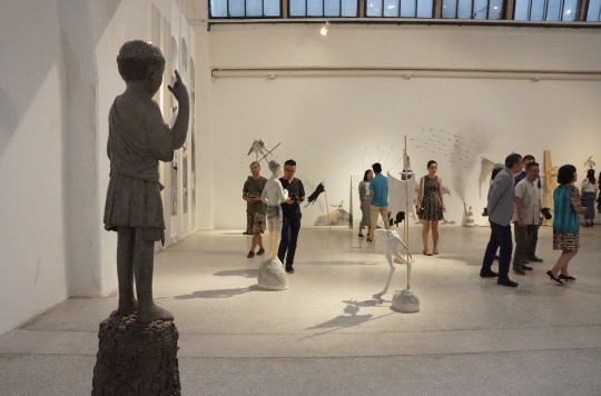 东京画廊曾健勇“编年史”展览现场
东京画廊曾健勇“编年史”展览现场