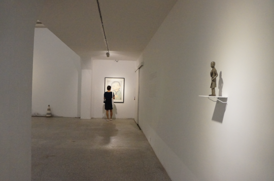 展览从一件小型铸铜雕塑开始 《从前的第一人称》29x8x6cm 铸铜化学着色 2015 展览从一件小型铸铜雕塑开始 《从前的第一人称》29x8x6cm 铸铜化学着色 2015