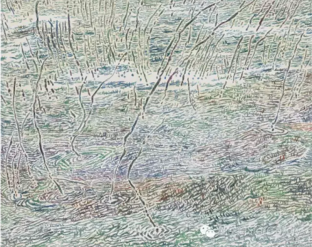 薛珺 《骤雨时刻之六》 118x148cm 布面油画 2014