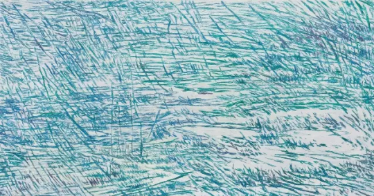 薛珺 《骤雨时刻-狂飙之十》90x150cm 布面油画 2015