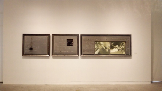 闫珩 《迦南》 114×94cm×2、214×94cm 绘画装置 2016
闫珩 《迦南》 114×94cm×2、214×94cm 绘画装置 2016