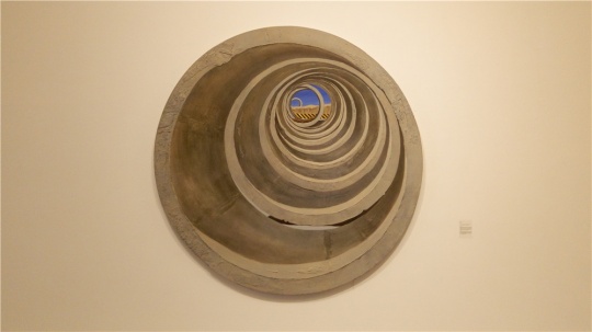 马佳伟 《回声》 直径200cm 综合材料 2011
