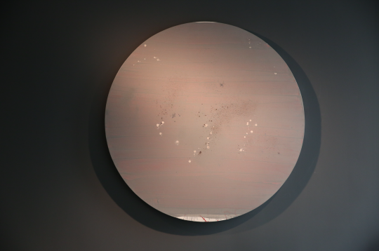 《空白68号》150x150cm 布面油画 2015
《空白68号》150x150cm 布面油画 2015