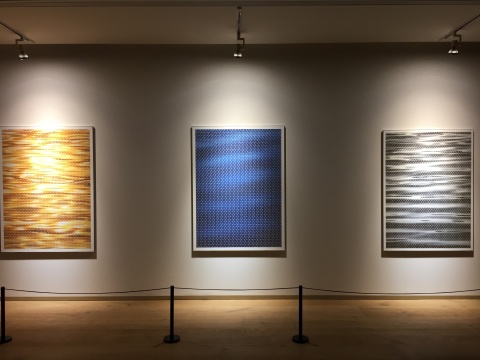 王宁德 《有形之光·水纹》系列 110×150cm 摄影装置 2016
王宁德 《有形之光·水纹》系列 110×150cm 摄影装置 2016