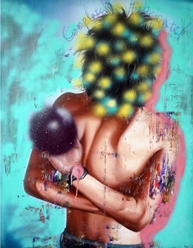 张钊瀛 《派对上抽到了礼物》 80×100cm 布面油彩 2016
张钊瀛 《派对上抽到了礼物》 80×100cm 布面油彩 2016