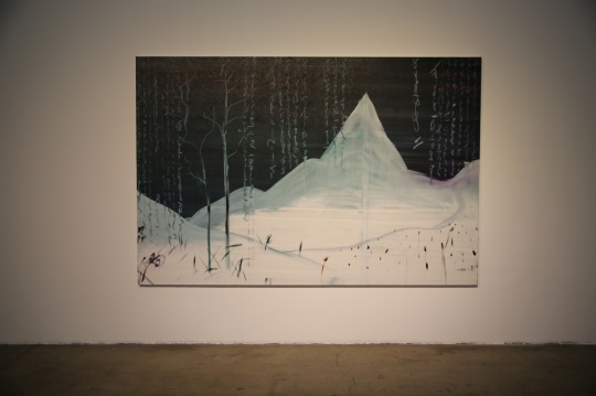 《西山有意》 200x300cm 布面油画 2014
