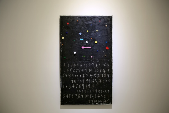 《无题》120x71cm 综合材料 2002-2016
