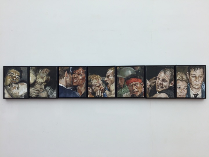 蔡骏 《危险关系系列》 35×40×cm×7 油画 2016
蔡骏 《危险关系系列》 35×40×cm×7 油画 2016