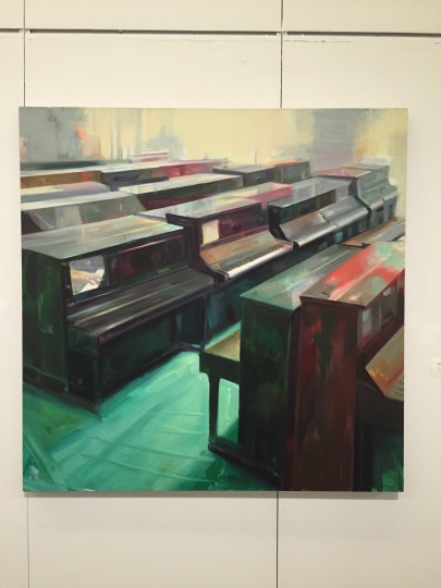 肖答牛 《唯意所拟》 148×148cm 油画 2015
肖答牛 《唯意所拟》 148×148cm 油画 2015