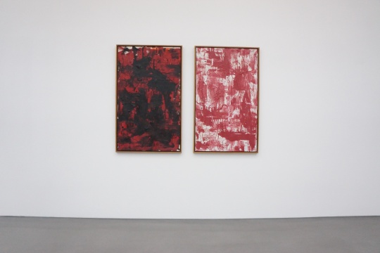 《学生》131×79cm×2 布面油画 1999 《学生》131×79cm×2 布面油画 1999