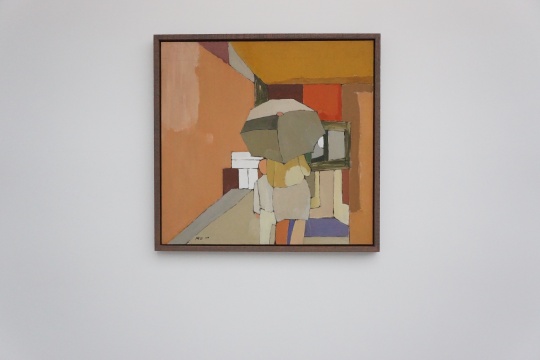 《故宫游客》780×130cm 布面油画 1989
《故宫游客》780×130cm 布面油画 1989