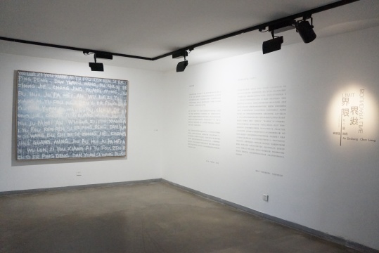 桥舍画廊“界限界线” 展览现场
桥舍画廊“界限界线” 展览现场
