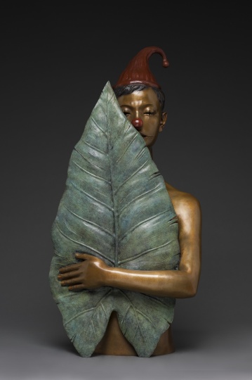 《爱的权利》 48×32×102cm 青铜化学着色 2015
《爱的权利》 48×32×102cm 青铜化学着色 2015