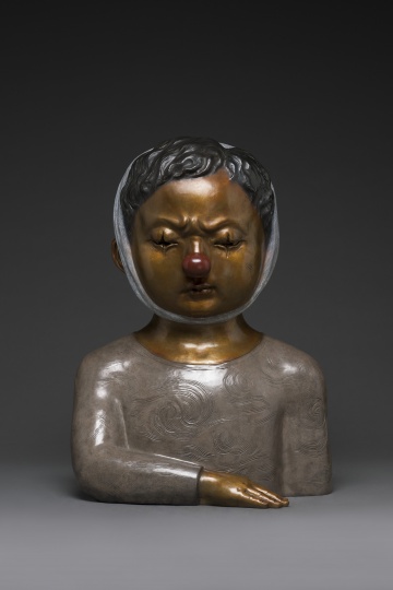 《梵高先生》 56×36×76cm 青铜化学着色 2015
《梵高先生》 56×36×76cm 青铜化学着色 2015