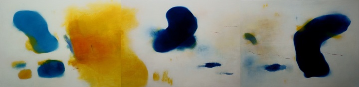 《1101》600×150cm 布面油画 2011
《1101》600×150cm 布面油画 2011