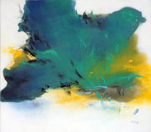 《1201》80×90cm 布面油画 2012
《1201》80×90cm 布面油画 2012