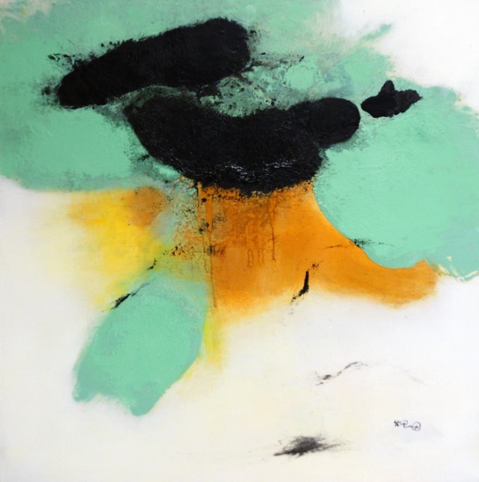 《1202》 100×100cm 布面油画 2012
《1202》 100×100cm 布面油画 2012