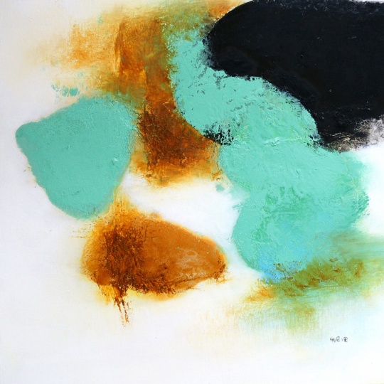 《1216》100×100cm 布面油画 2012
《1216》100×100cm 布面油画 2012