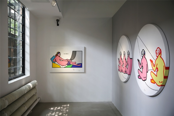 “张心一：icon”Tong Gallery + projects画廊展览现场
