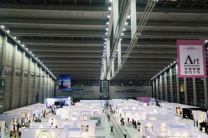 2015艺术深圳 展会现场
2015艺术深圳 展会现场