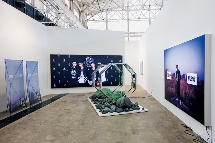 2015年魔金石参加西岸艺术设计博览会现场
