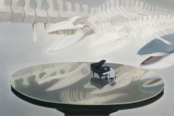 杜沛骏 《艺术家》 120×180cm 布面油画 2015 杜沛骏 《艺术家》 120×180cm 布面油画 2015