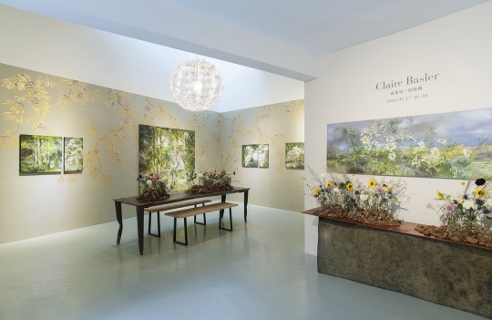 克莱尔·巴斯勒个展“花聚Ⅱ”展览现场
克莱尔·巴斯勒个展“花聚Ⅱ”展览现场