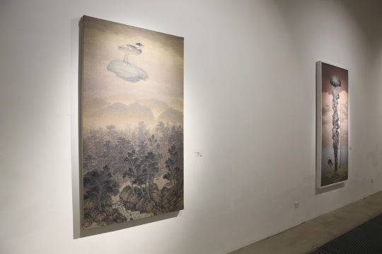 展览开幕时众多艺术家纷纷到场
展览开幕时众多艺术家纷纷到场