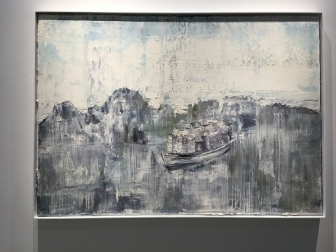 《起航 No.1》120 x 170 cm 布面油画 2016
《起航 No.1》120 x 170 cm 布面油画 2016