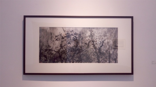 洪凌 《林萧》 61×132cm 纸本水墨 2016
洪凌 《林萧》 61×132cm 纸本水墨 2016