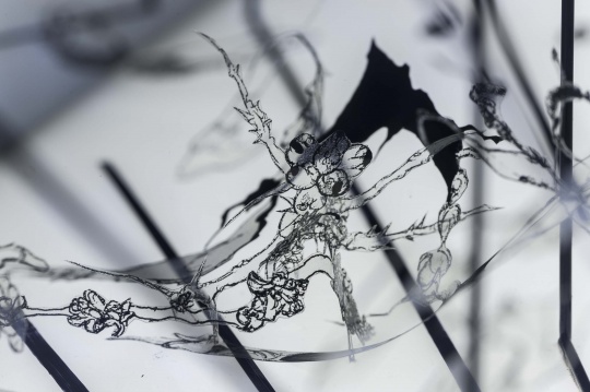 《下滑》细节图
《下滑》细节图