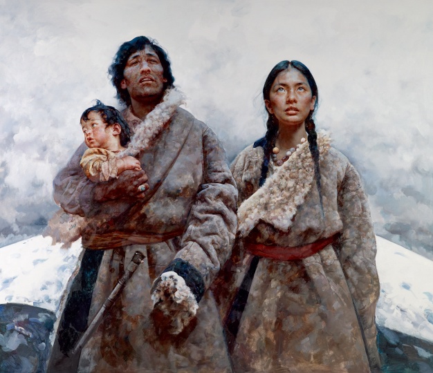 艾轩 《圣山》 190×220cm 布面油画 2009 2010年以2072万元成交于北京保利秋拍,刷新艺术家个人拍卖纪录
艾轩 《圣山》 190×220cm 布面油画 2009 2010年以2072万元成交于北京保利秋拍,刷新艺术家个人拍卖纪录