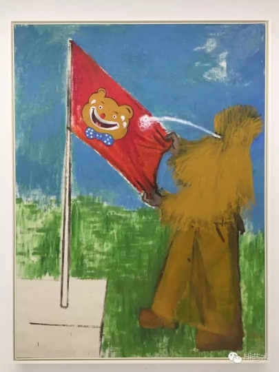 廖国核 《无题》 200×156cm 布面丙烯 2008
廖国核 《无题》 200×156cm 布面丙烯 2008